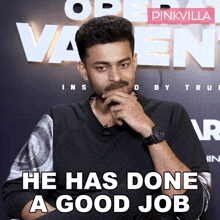 He Has Done A Good Job Varun Tej GIF - He Has Done A Good Job Varun Tej Pinkvilla GIFs
