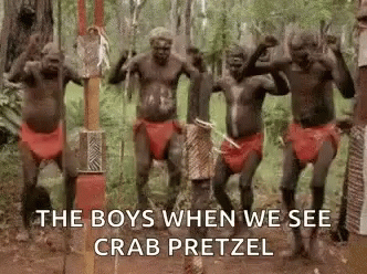dancing pretzel