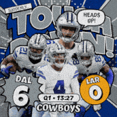 Los Angeles Rams (0) Vs. Dallas Cowboys (6) First Quarter GIF - Nfl National Football League Football League GIFs
