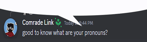 speech bubble discord