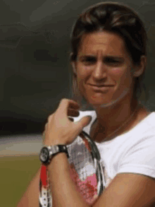 Amelie Mauresmo Fontain GIF - Amelie Mauresmo Fontain Thibaut GIFs