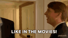 Like In The Movies Kenneth Parcell GIF - Like In The Movies Kenneth Parcell Jack Mcbrayer GIFs