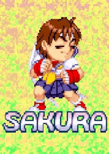 Puzzle Fighter GIF - Puzzle Fighter Sakura GIFs