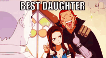 One Best Daughter Piece GIF - Best Daughter Hug Annoyed GIFs