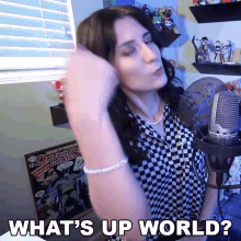 Whats Up World Brizzy Voices GIF - Whats Up World Brizzy Voices Hows It Going GIFs