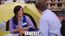 Superstore Amy Sosa GIF - Superstore Amy Sosa Exactly GIFs