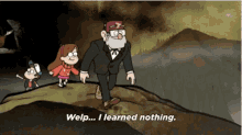 Gravity Falls I Learned Nothing GIF - Gravity Falls I Learned Nothing Pointless GIFs