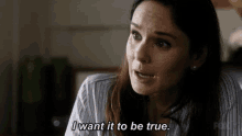 I Want It To Be True. GIF - Prison Break I Want It To Be True Sarah Wayne Callies GIFs