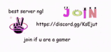 Join If You Are A Gamer Peace GIF - Join If You Are A Gamer Peace Best Server GIFs