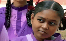 Moraipu Govt Schl Girl GIF - Moraipu Govt Schl Girl Purple Uniform Girl GIFs