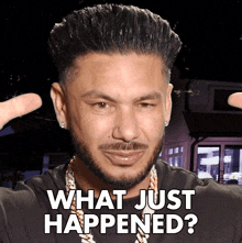What Just Happened Dj Pauly D GIF - What Just Happened Dj Pauly D Paul Delvecchio GIFs