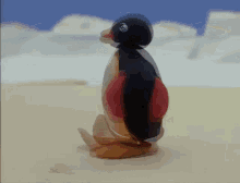 Pingu Linguaccia GIF