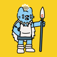 Cool Cats Blue Cat GIF - Cool Cats Blue Cat Mononoke GIFs