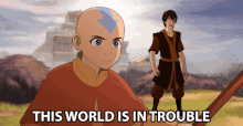 this world is in trouble zuko aang smite avatar the last airbender