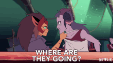 Where Are They Going Catra GIF - Where Are They Going Catra Horned Goon GIFs