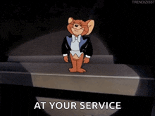 Bowing Thank You GIF - Bowing Thank You Tom And Jerry GIFs