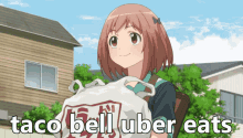 Anime Taco Bell GIF - Anime Taco Bell Hataraku Maousama GIFs