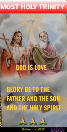 God Is Love Most Holy Trinity GIF