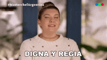 Digna Y Regia Estefania GIF - Digna Y Regia Estefania Masterchef Argentina GIFs