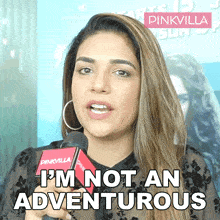 I'M Not An Adventurous Person Anjum Fakih GIF - I'M Not An Adventurous Person Anjum Fakih Pinkvilla GIFs