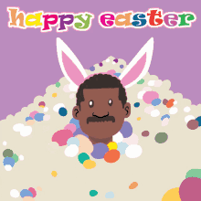 Happy Easter Chocolate GIF - Happy Easter Chocolate Bunny GIFs