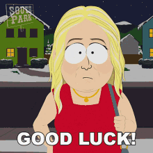 Good Luck South Park GIF - Good Luck South Park Help My Teenager Hates Me GIFs