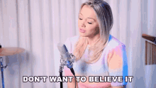 Dont Want To Believe It Emma Heesters GIF - Dont Want To Believe It Emma Heesters Gangga GIFs