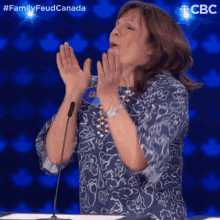 Cheering Cathy GIF - Cheering Cathy Family Feud Canada GIFs