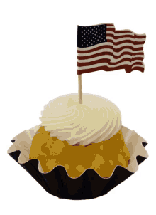 cakes flag