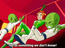 Totally Spies Sam GIF - Totally Spies Sam Tell Us Something We Dont Know GIFs