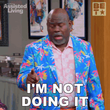 Im Not Doing It Mr Brown GIF - Im Not Doing It Mr Brown Assisted Living GIFs