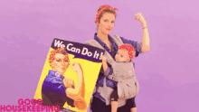 We Can Do It Strong Woman GIF