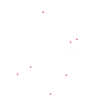 a white background with red dots in the middle