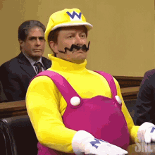 Who Was That Wario GIF