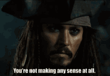 Pirates Of The Caribbean Captain Jack Sparrow GIF - Pirates Of The Caribbean Captain Jack Sparrow Not Making Sense GIFs