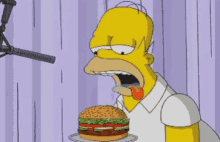 Hungry Simpsons GIF