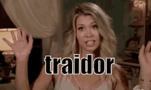Krystal Nielson / Traidor / Traição / Raiva / ódio / GIF - Krystal Nielson The Bachelor Traitor GIFs