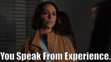 911 Show Maddie Buckley GIF - 911 Show Maddie Buckley You Speak From Experience GIFs