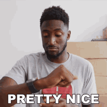 Pretty Nice Marques Brownlee GIF - Pretty Nice Marques Brownlee It Looks Great GIFs