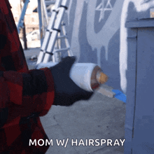 Shaking The Spray Can Glossblack GIF