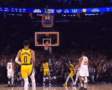 a basketball game between the knicks and pacers