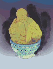 Pudding Ghost GIF - Pudding Ghost Surreal GIFs