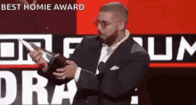 Drake Win GIF - Drake Win American Music Awards Live GIFs