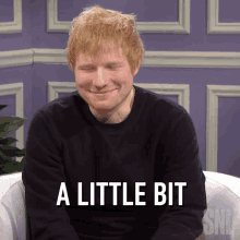 A Little Bit Ed Sheeran GIF - A Little Bit Ed Sheeran Saturday Night Live GIFs