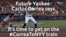 Carlos Correa Carlos Correa Yankees GIF