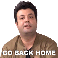 Go Back Home Varun Sharma Sticker - Go Back Home Varun Sharma Pinkvilla Stickers