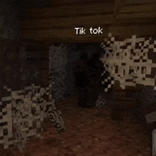a screenshot of a video game with the words tik tok on the top