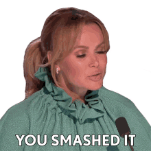 you smashed it amanda holden britains got talent you nailed it you did great