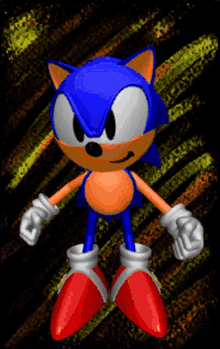 Sonic The Hedgeblog — Selecting the Zebra, from 'Sonic's Schoolhouse'.
