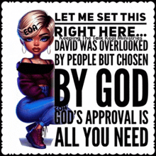 a poster that says " let me set this right here "